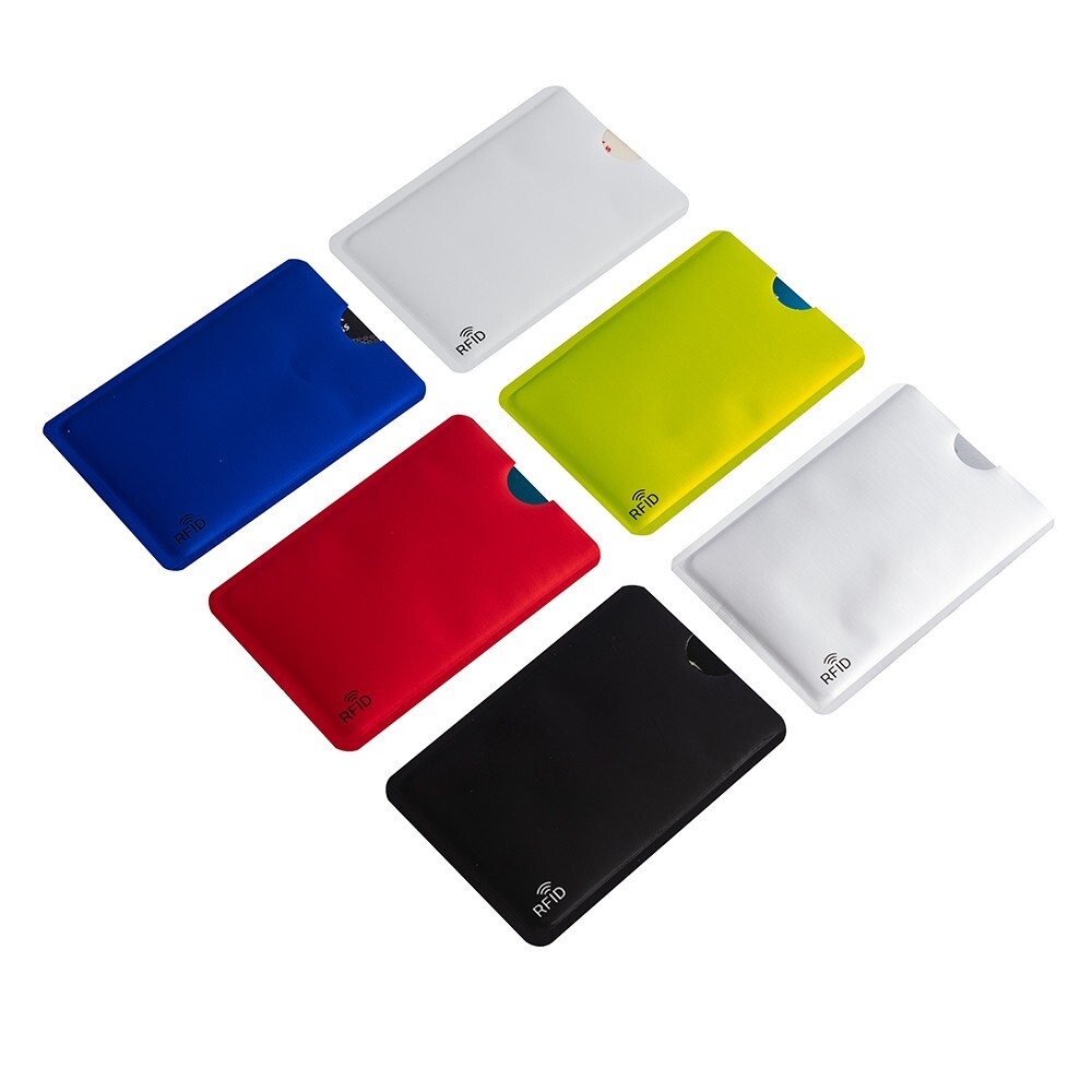 RFID Sleeve Debit/Credit Card Passport Protector Colored Blocking Holder