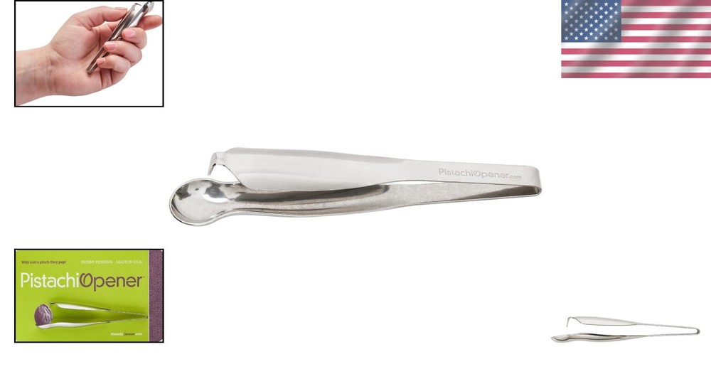 Unique Precision Tool for Effortlessly Opening Split Pistachios - Perfect Gift