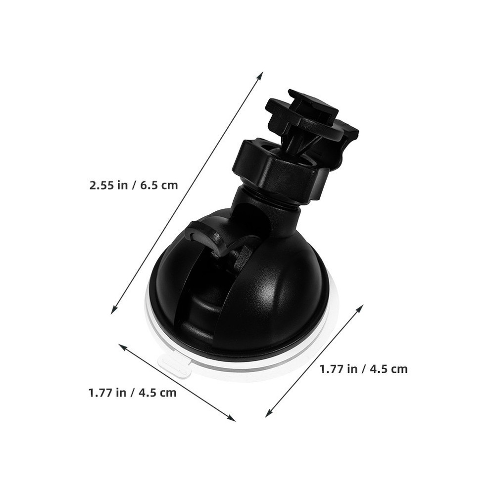 3 Pcs Car Camera Mount Clamp Accessories for Your Dash Suction Cup