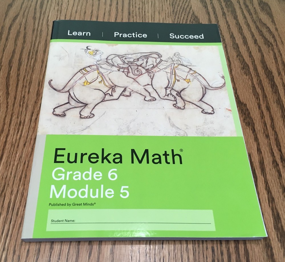 EUREKA MATH / GRADE 6 / MODULE 5 / STUDENT CONSUMABLE WORKBOOK / NEW