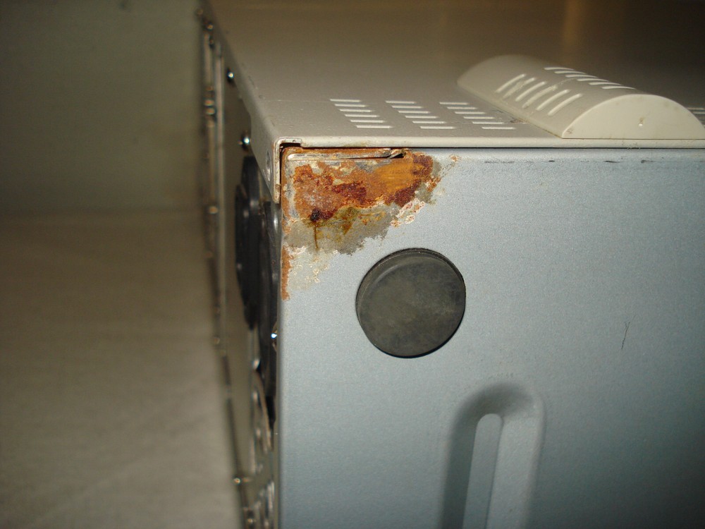 VINTAGE GENERIC SCSI EMPTY PC ATX TOWER COMPUTER CASE -ANTEC POWER SUPPLY-