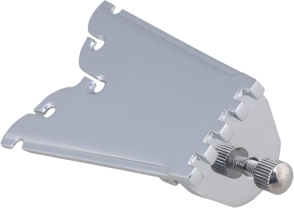Zinc Alloy 5 String Banjo Tailpiece Replacement Part 6.7x2.5x0.4cm