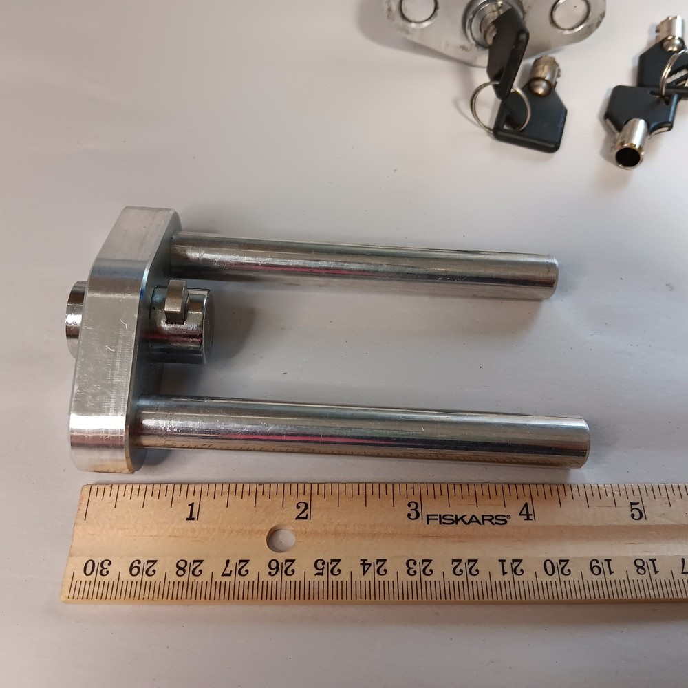 Dual Pin Hitch Lock and Key Sets