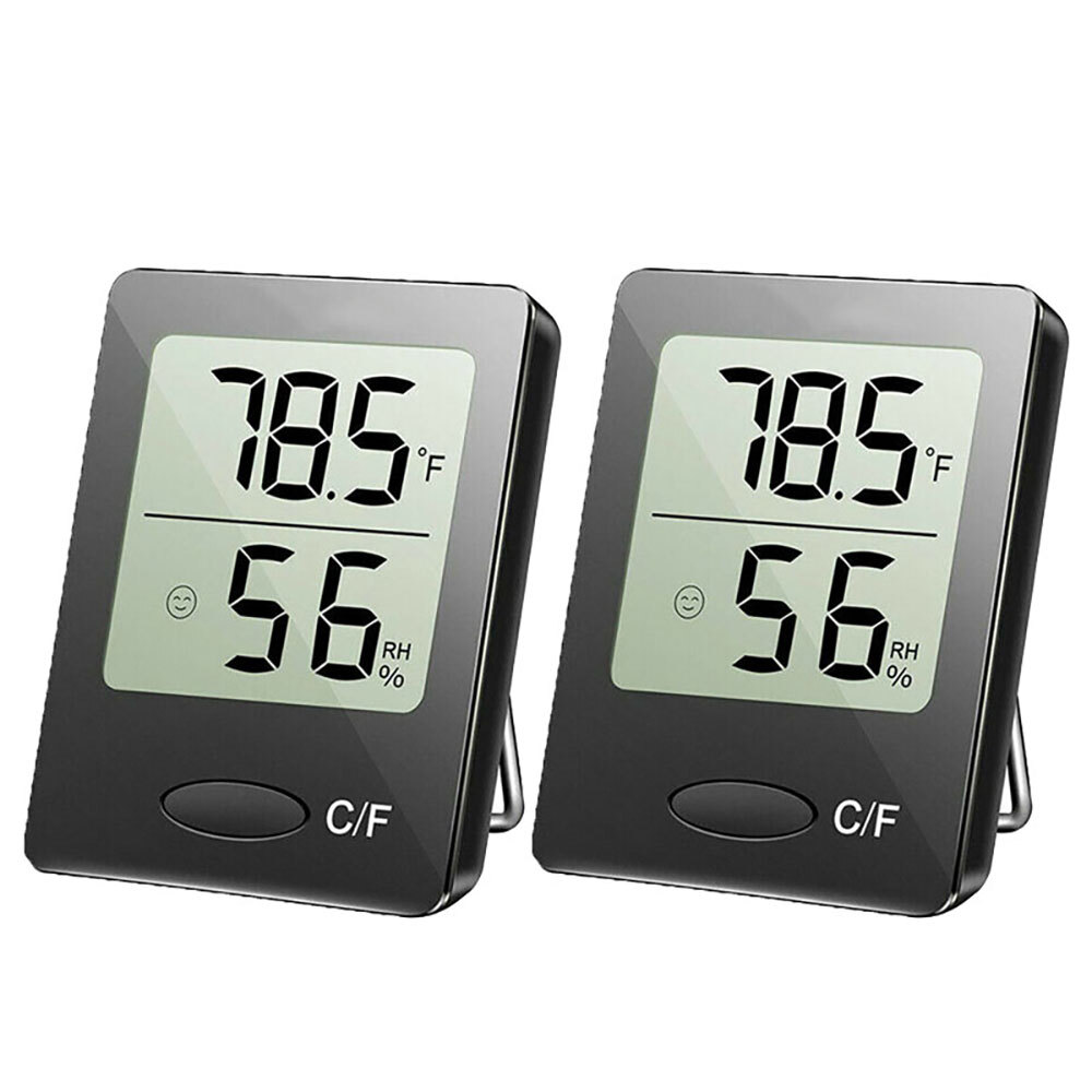 Mini Digital 1/10Pack Thermometer Hygrometer Temperature Humidity Meter Tester