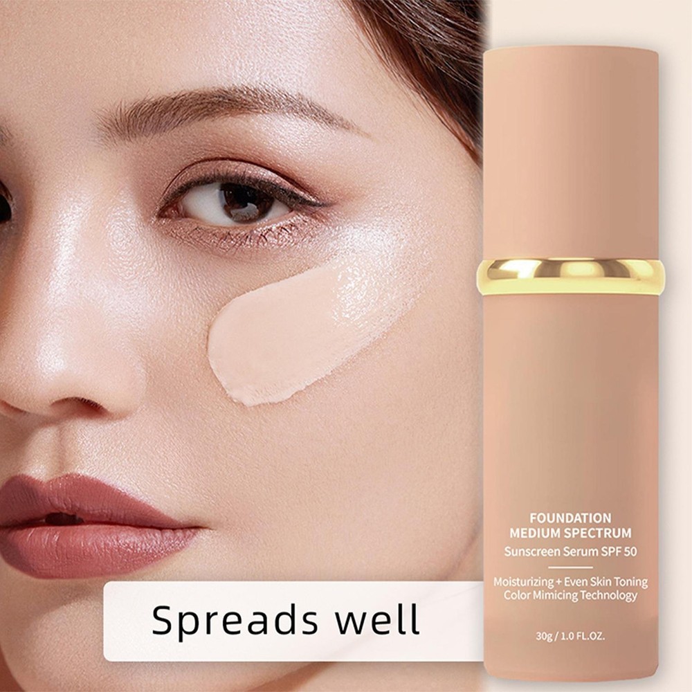 4 in 1 foundation Liquid- Hydrating Medium full coverage concealer SPF 50+