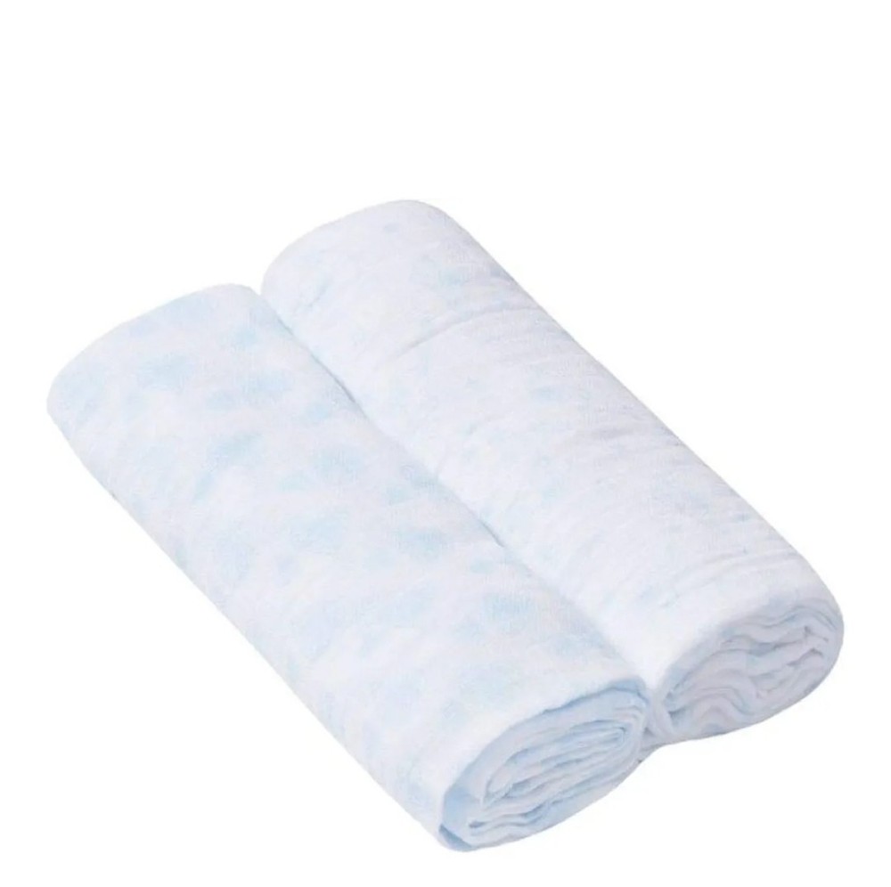 Baby Town 2 Pack Muslin Blacket