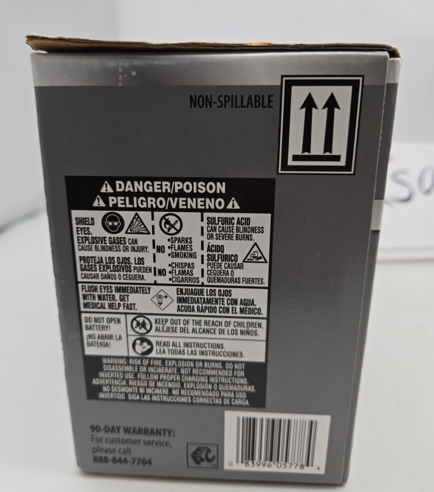 EverStart Platinum TX12 Power Sport Battery