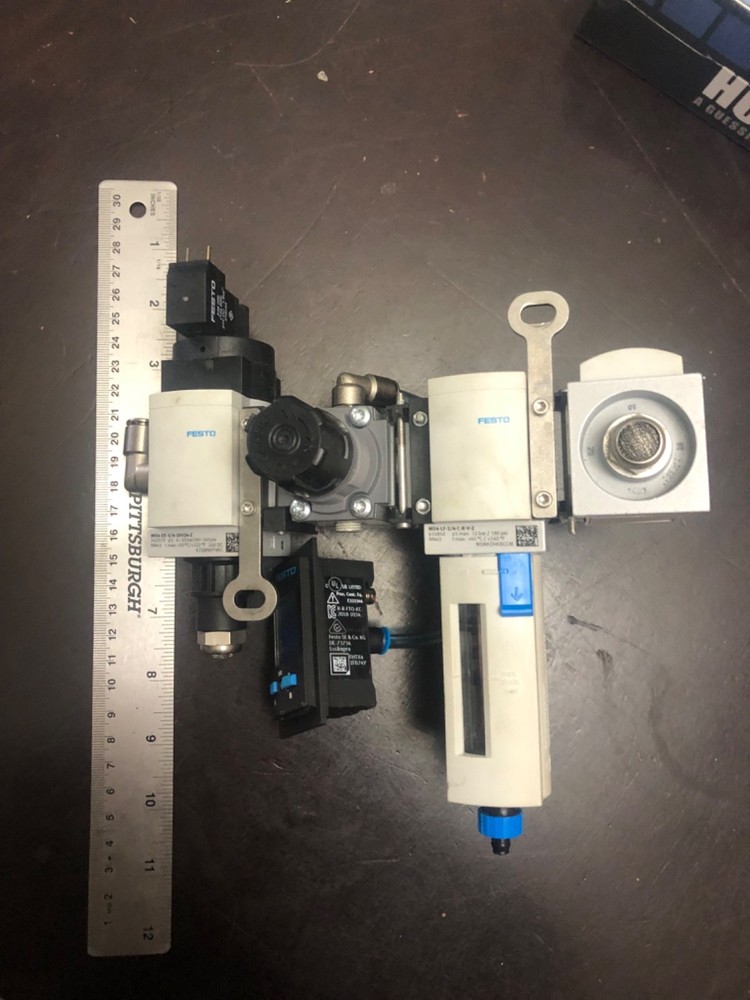 Festo Filter Regulator And Control Valve Bundle,Digital Display