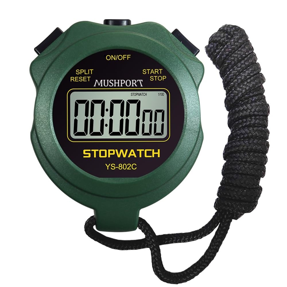 Stopwatch Timer Only Stopwatch Mode, ON/Off Silent Simple Operation, Without ...