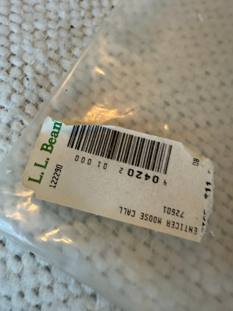 Quaker Boy Enticer Moose Call NOS