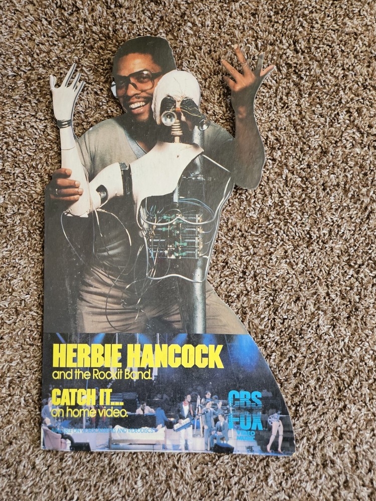 Herbie Hancock Rockit Store Display