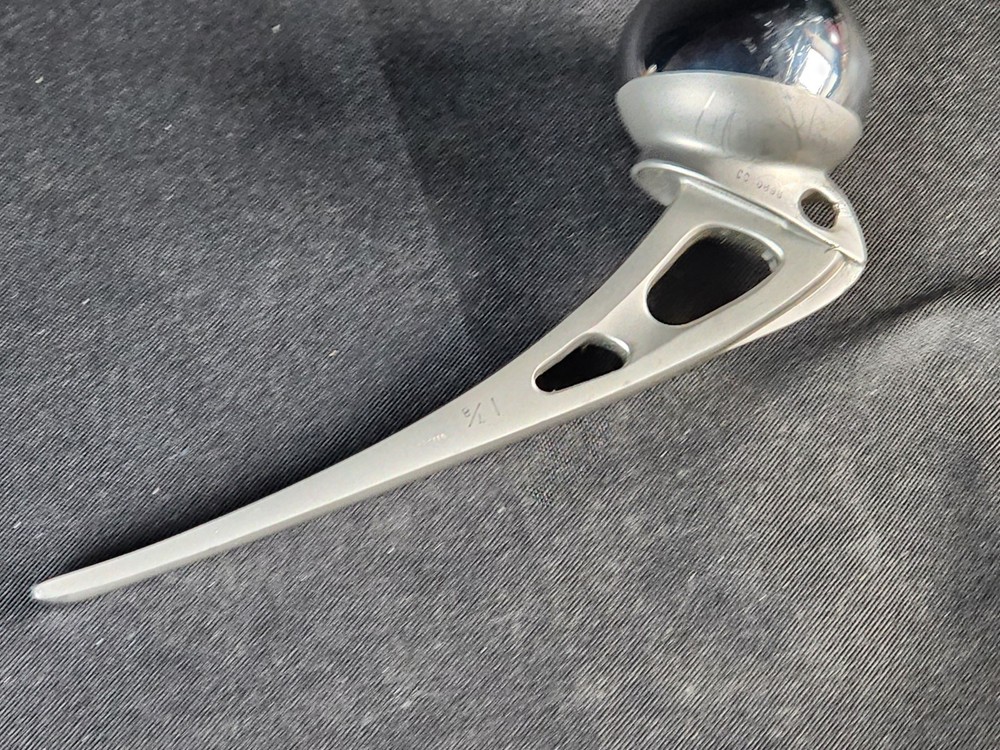 60s-70s Vintage Titanium Artificial Hip Teaching Tool
