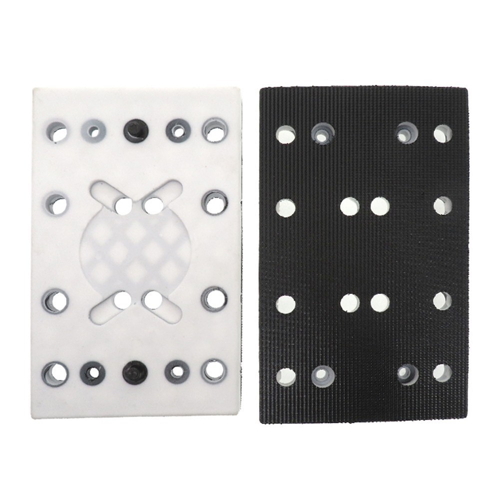 1 Pcs Square Soft Sanding Pad 12Holes Replacement Backing Pad For RTS 400 REQ