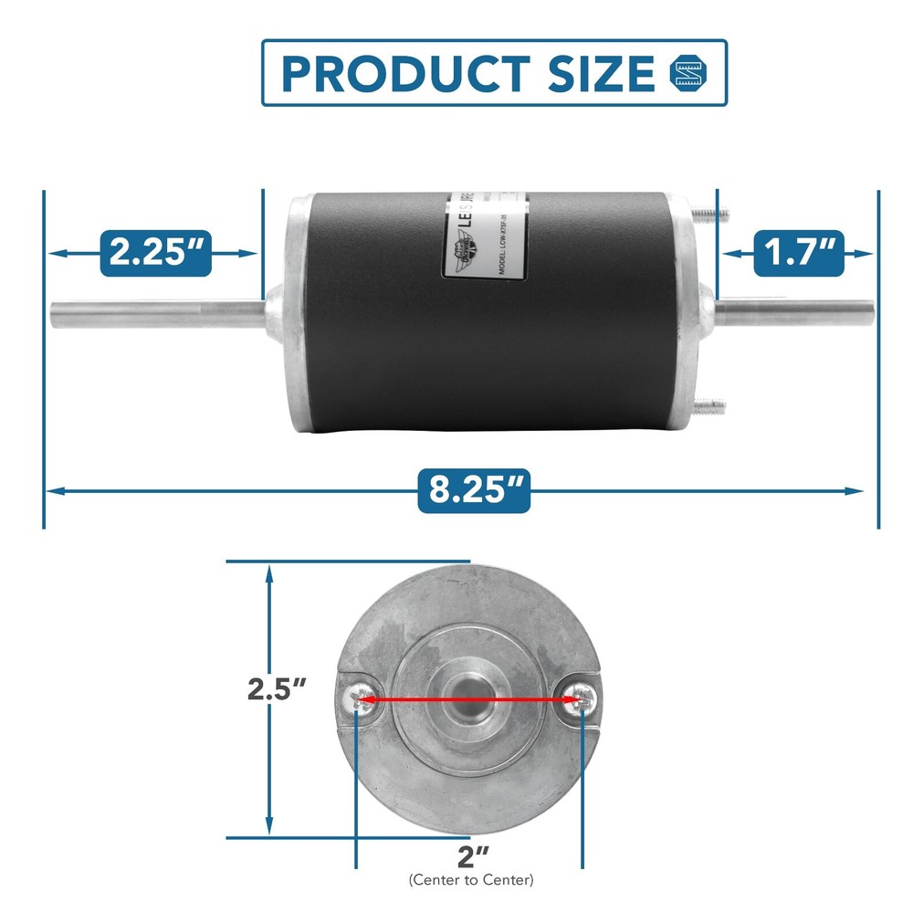 New Furnace Blower Motor Replacement for RV Suburban SF-35F (233102)