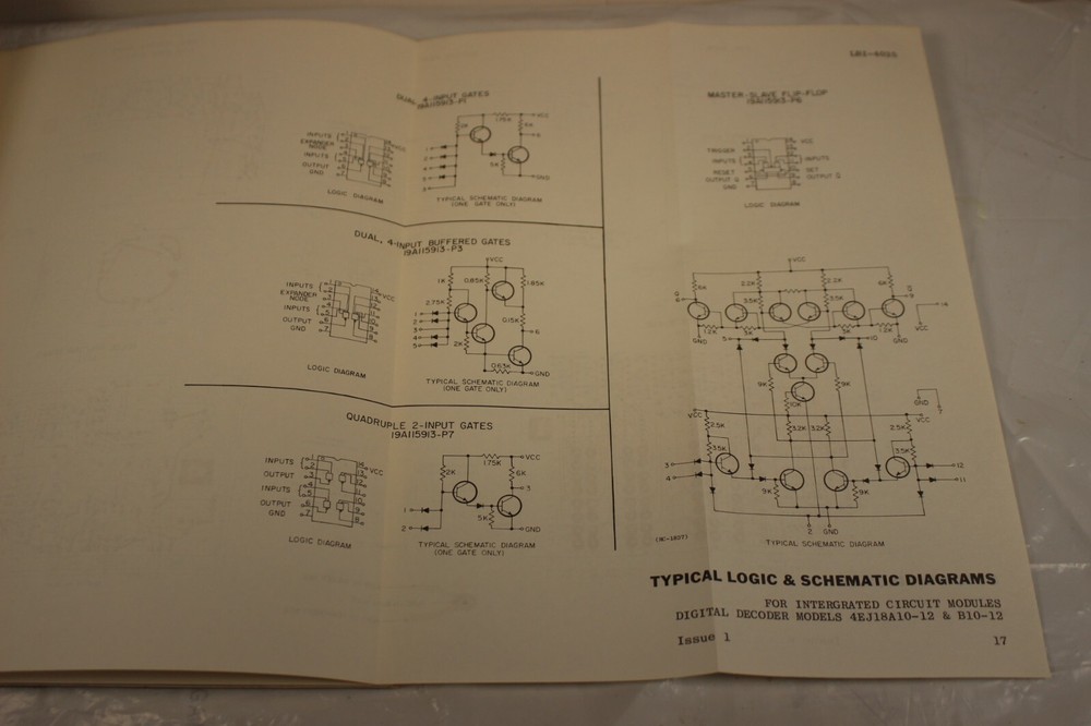 GE MOBILE RADIO DIGITAL DECODER 4EJ18A10 & 12 MAINTENANCE MANUAL LBI4035H