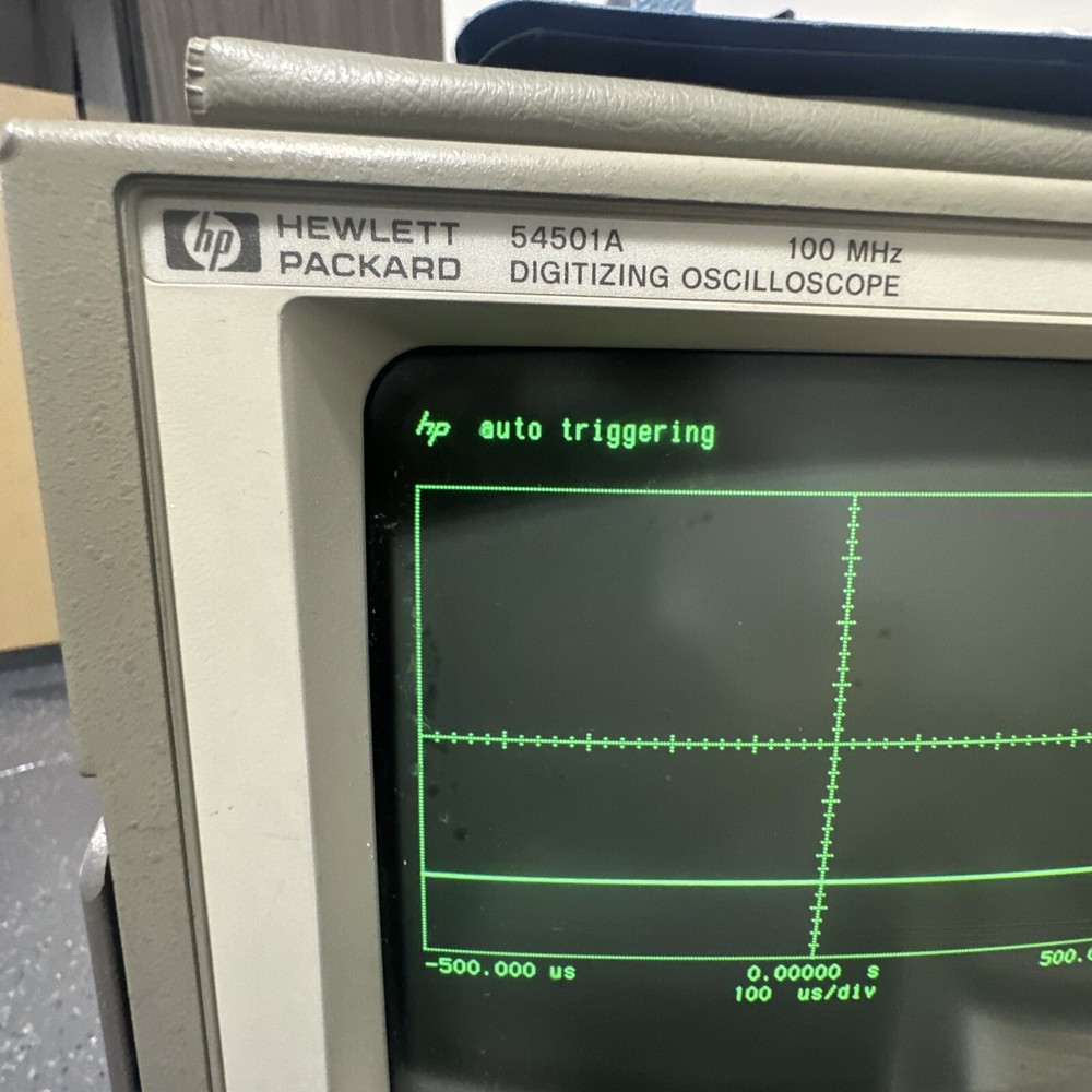 HP 54501A Digitizing Oscilloscope Hewlett Packard 100 Mhz