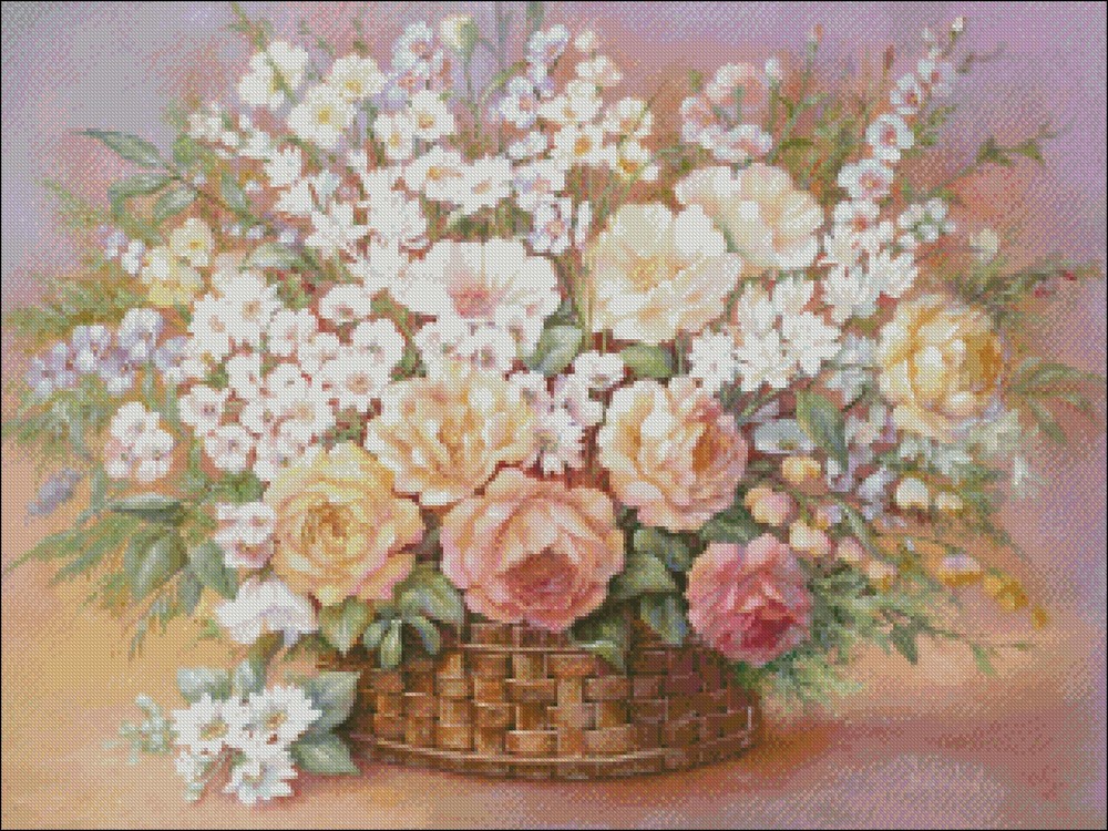 Sweet Nothings - DIY Chart Counted Cross Stitch Patterns Needlework DMC Color