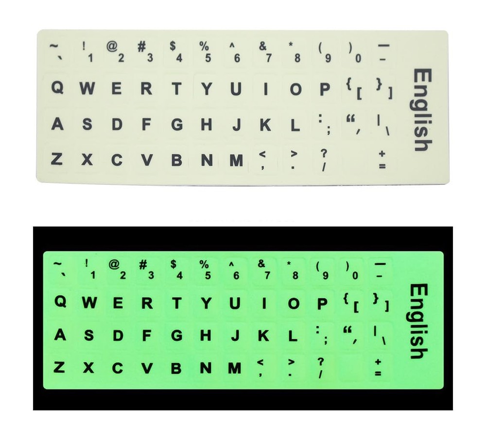 Universal English Keyboard Stickers Letters for Computer Laptop Notebook Desktop