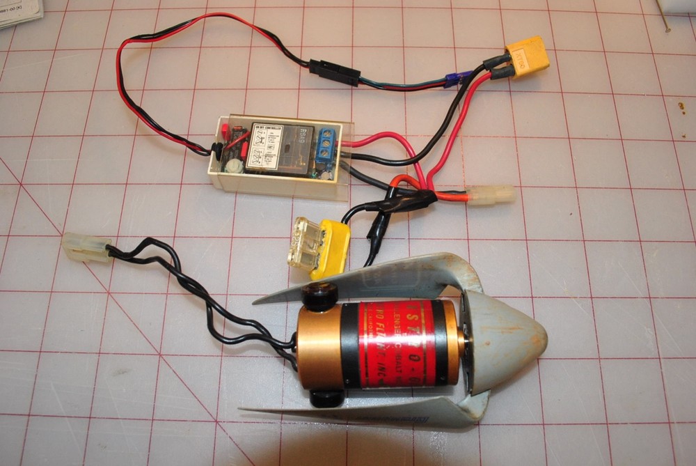 Astro Flight 05 sailplane power system, Graupner, Vintage, Working!