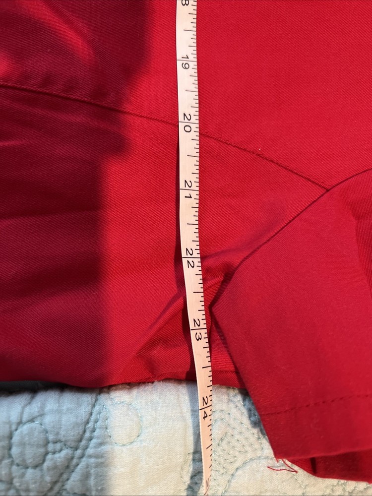 Edge by IRG Red Scrub Set Xl Top And Bottom
