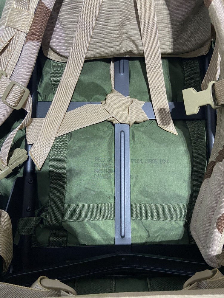Field Pack Combat Nylon Large LC-1 Complete with Straps and Frame