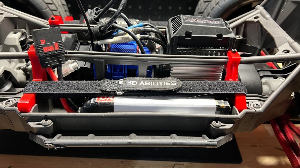 Battery Hold Down Mounts / Straps - Compatible w/ X-Maxx