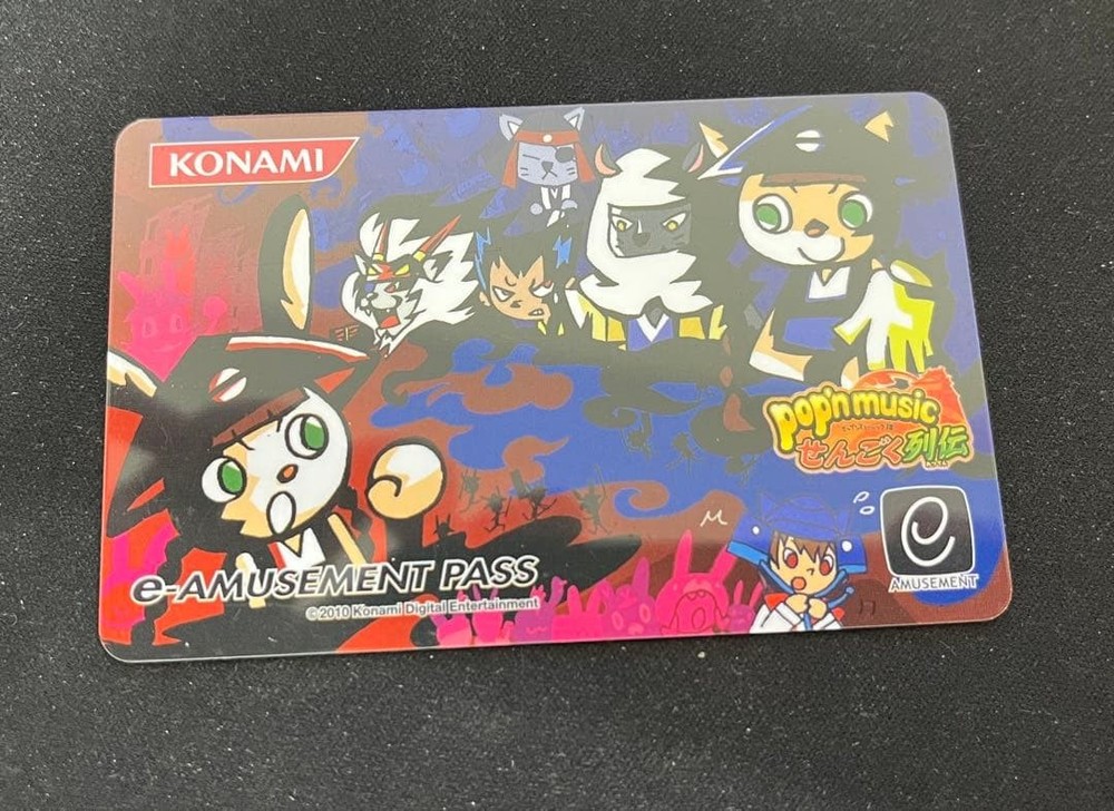 E-Amusement Pass Pop Music Sengoku Retsuden