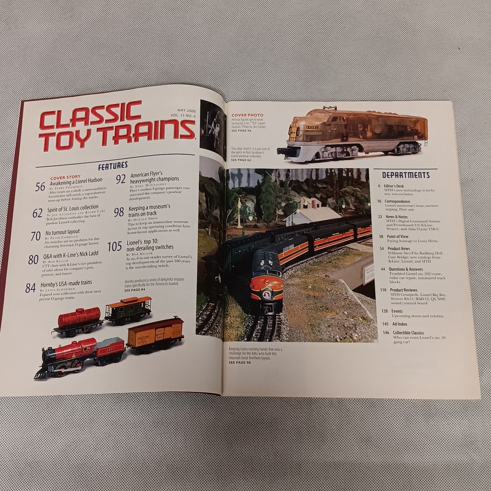 Classic Toy Trains Magazine May 2000