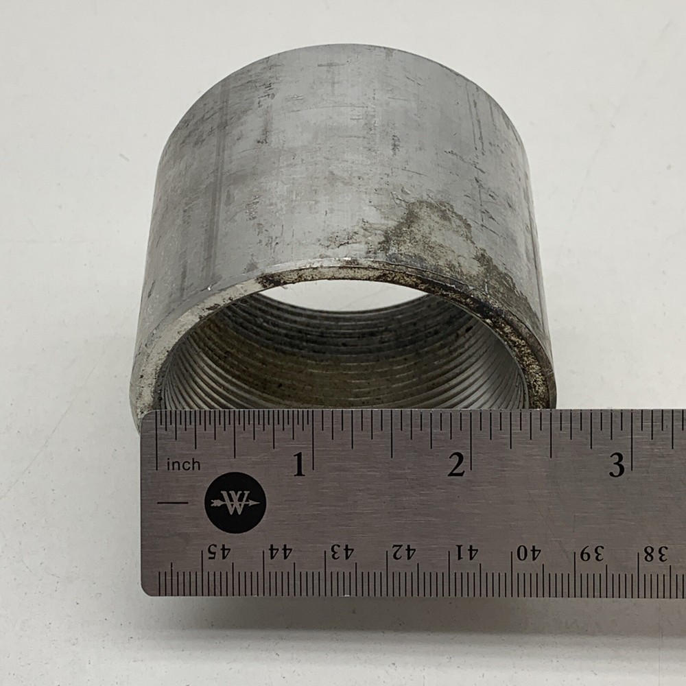 ALUMINUM 2” Rigid Conduit Threaded Thread Coupling Union Fitting