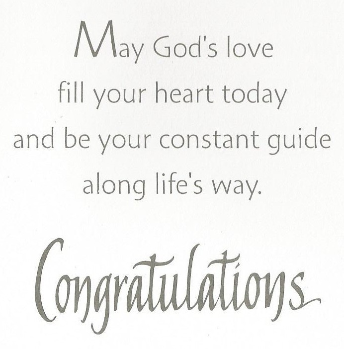 As You are Confirmed (Conf)