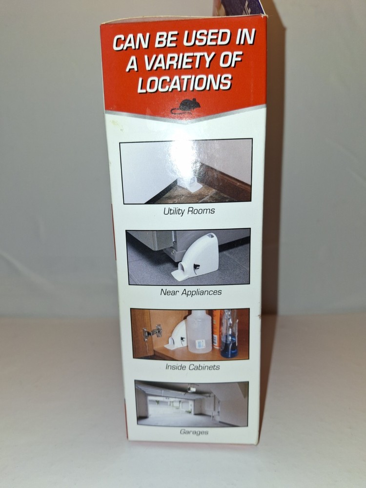 Tomcat Mouse Trap 2 Pack—Kill And Contain Disposable No SEE No Mess