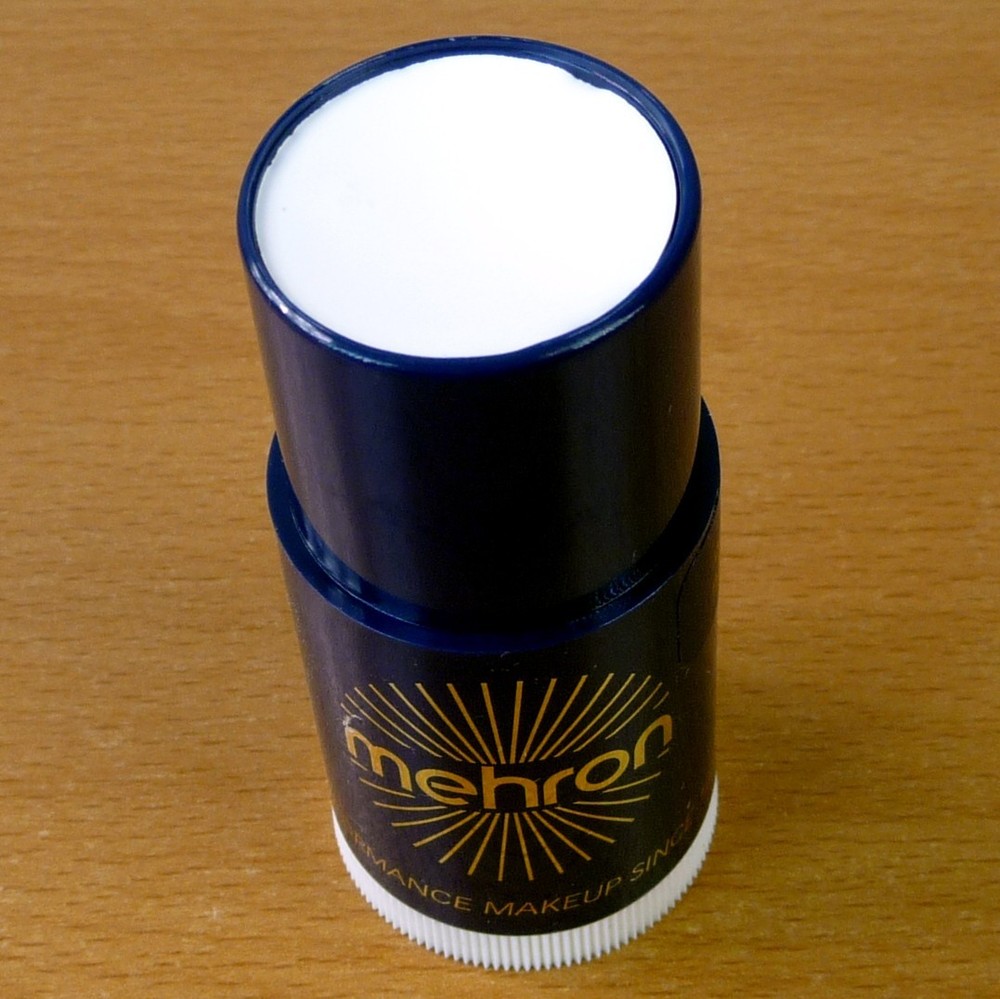 Mehron pushup grease base makeup White BA. B-50