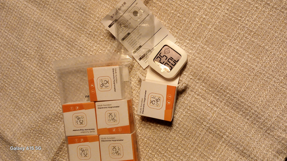 Multi Function Electric Hygrometer bundle lot of 6 CX-0726