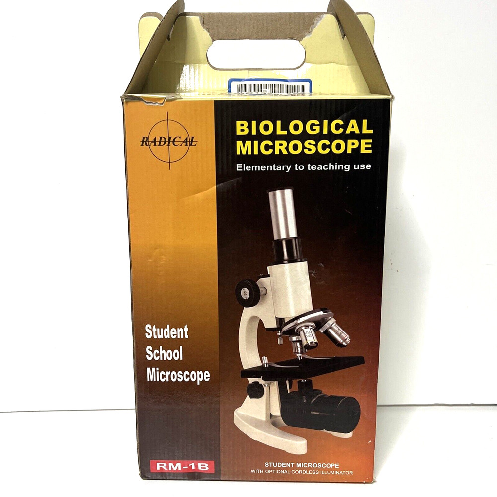 Biological Microscope RM-18 With Optional Cordless Illuminator