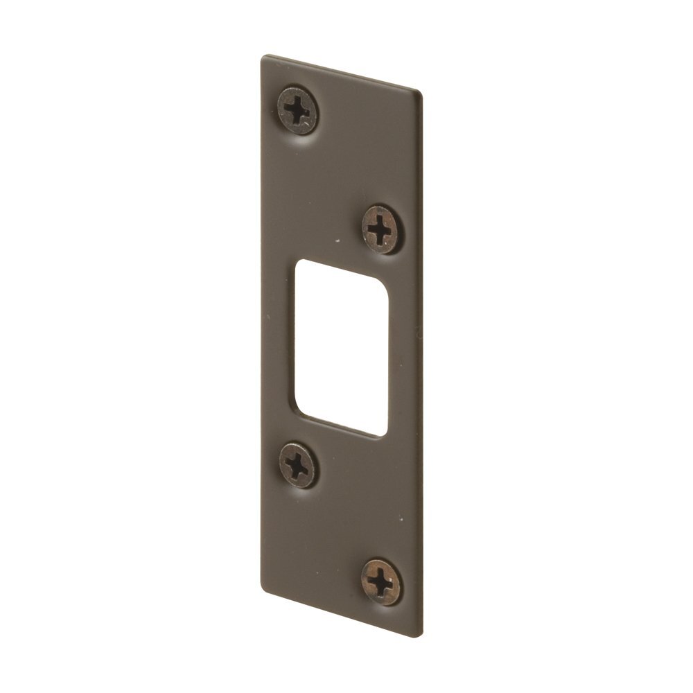 E 2462 Classic Bronze High Security Deadbolt Strike single Pack