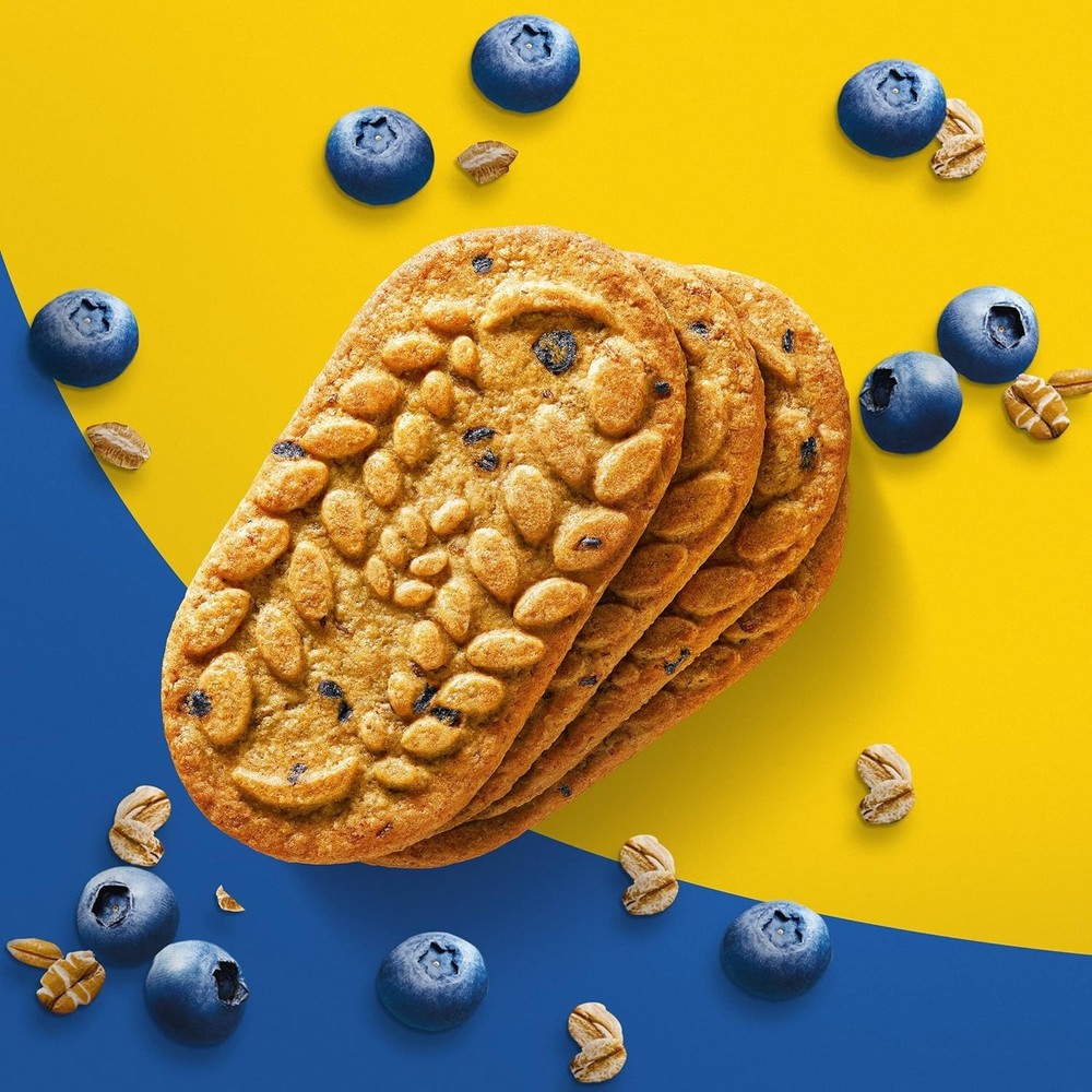 Blueberry Breakfast Biscuits - 12-Pack for Steady Morning Energy