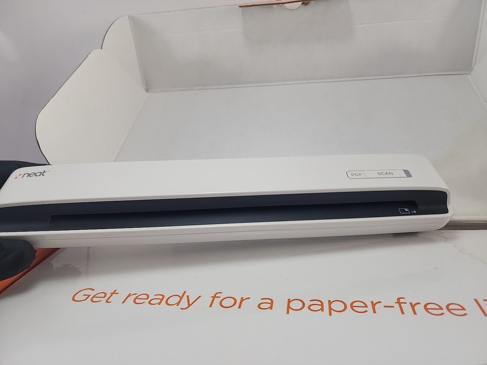 Neat Receipts Mobile Scanner + Digital Filing System Complete