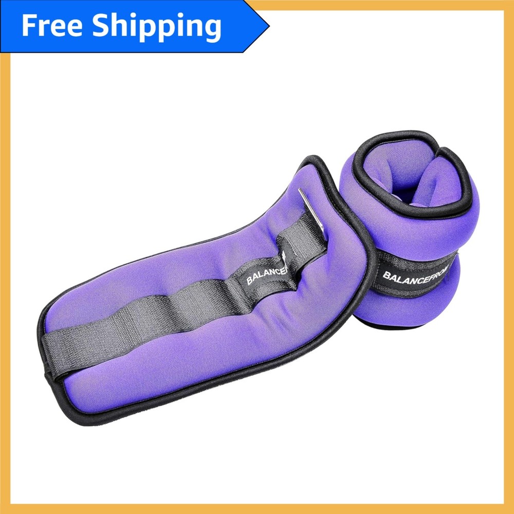 Fully Adjustable Ankle Weights – 1-20LBS for Cardio & Strength Training