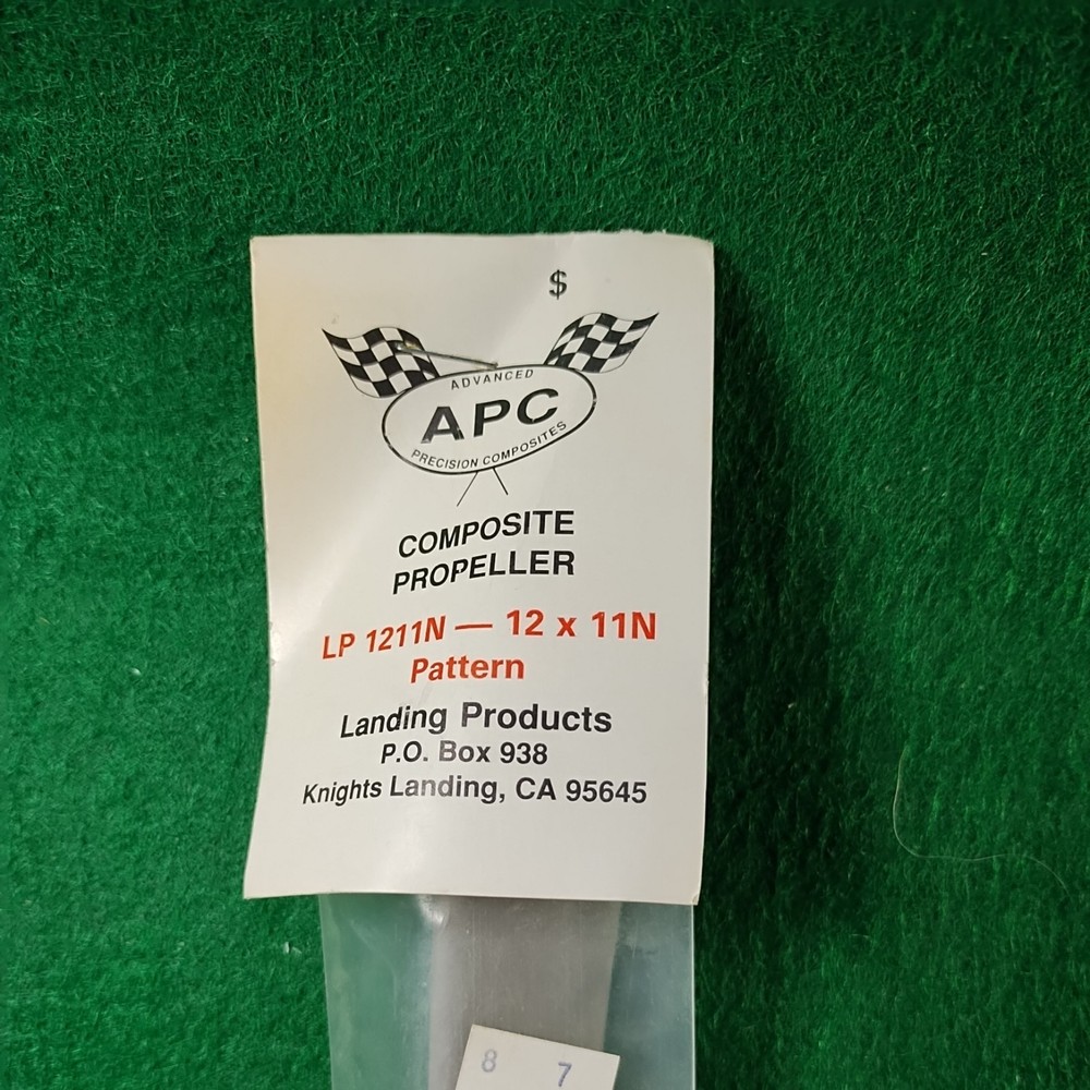 APC 12 X 11 Pattern Composite Propeller