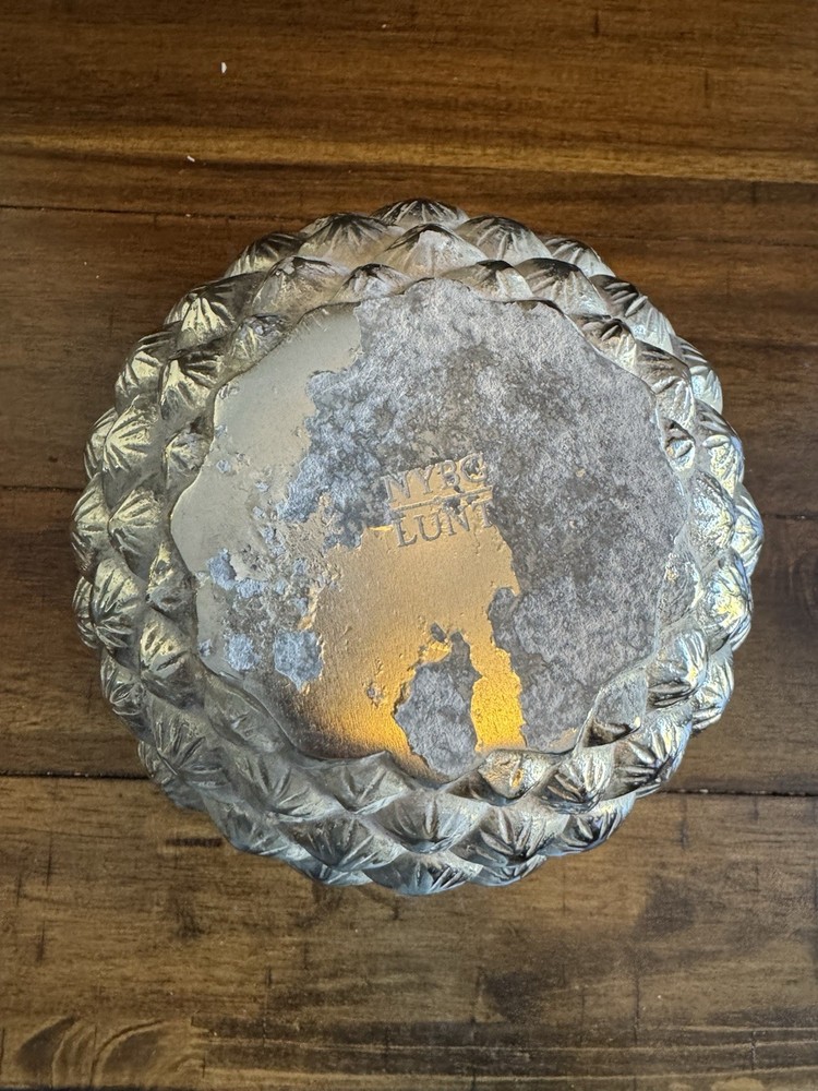 Lunt Silversmiths Silver Plated Pineapple Ice Bucket Storage Jar Container