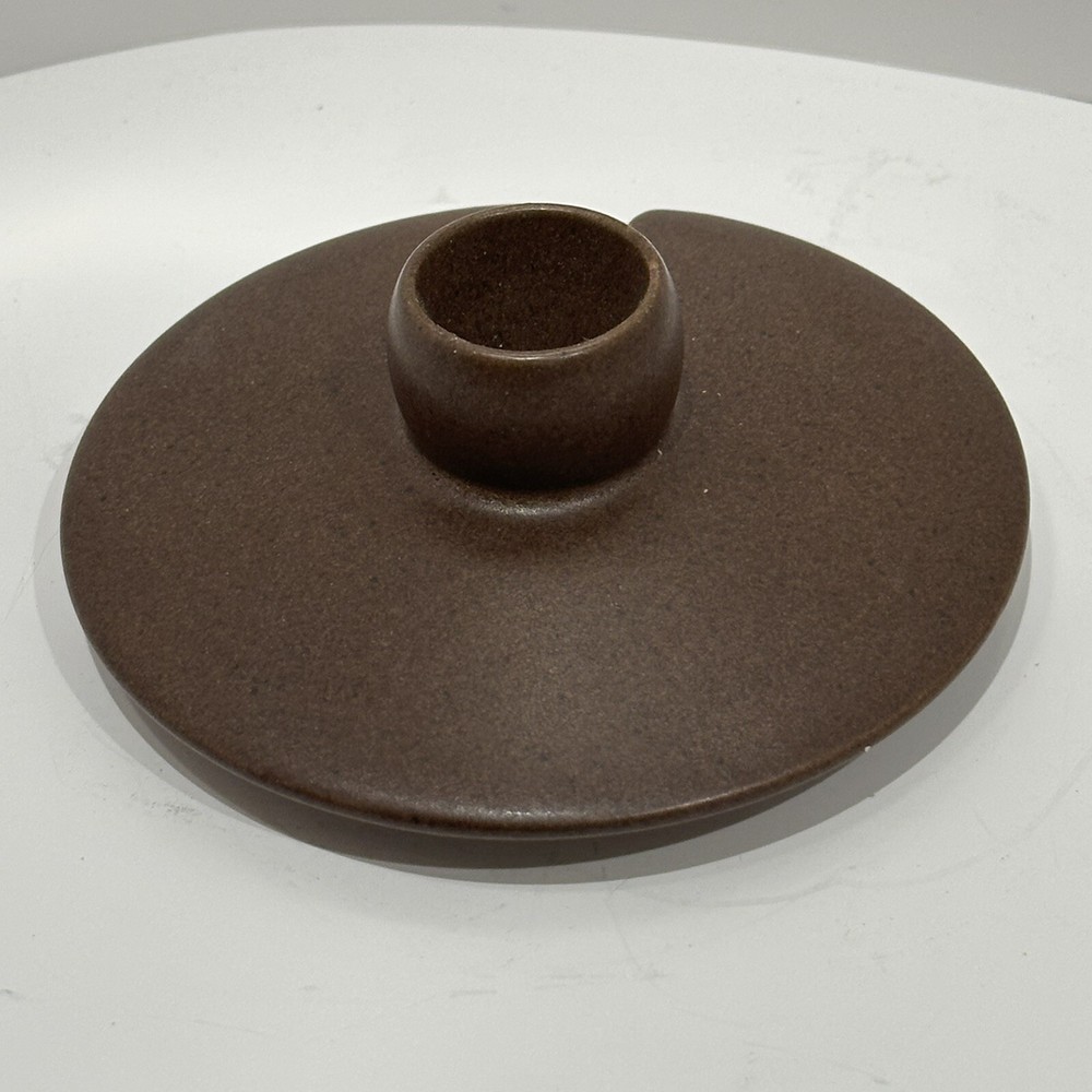 Vintage Denby Pottery Lid Mayflower Pattern Stoneware Replacement 4" Across