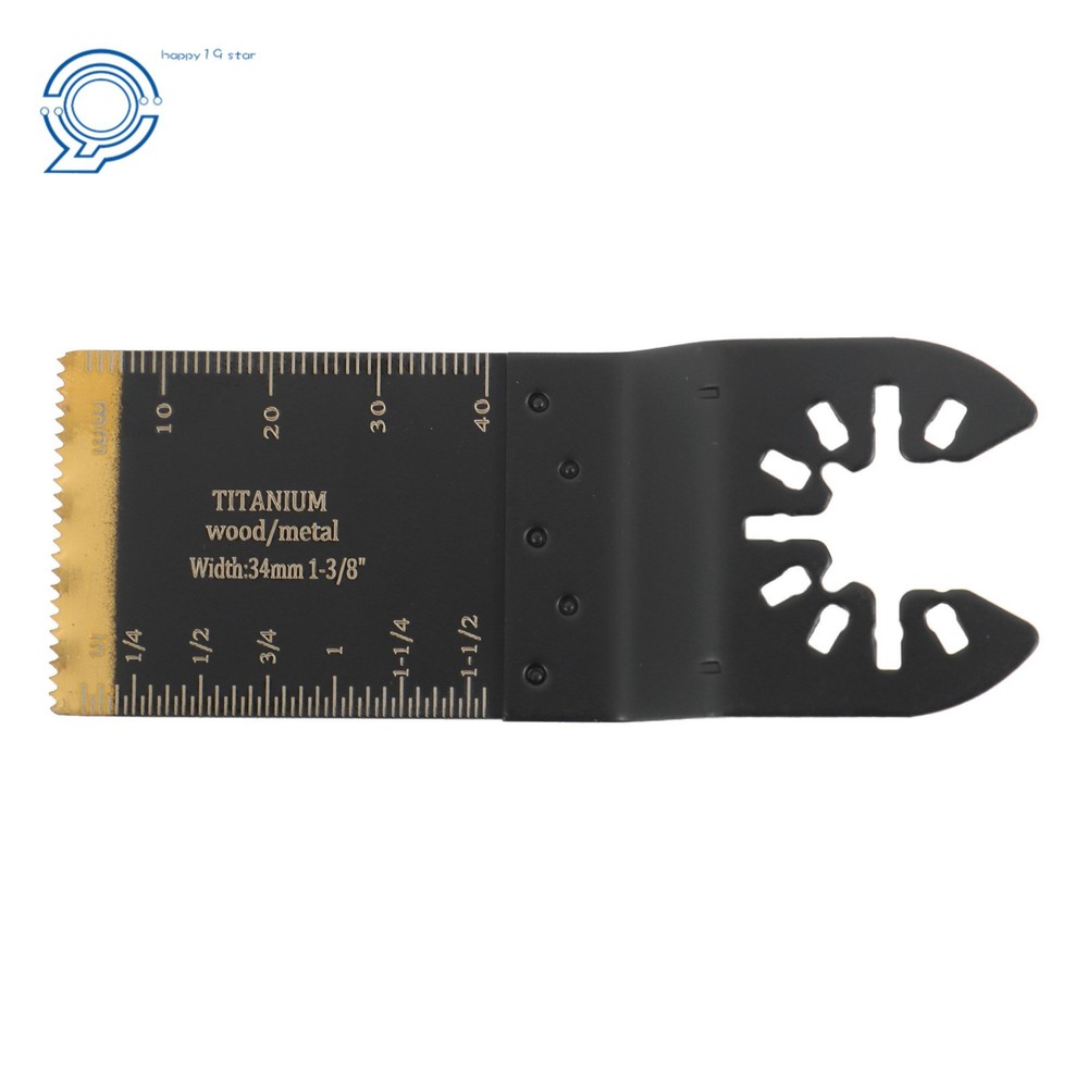 6 Types 55 PCS Titanium Oscillating Saw Blades Universal Multitool Blades
