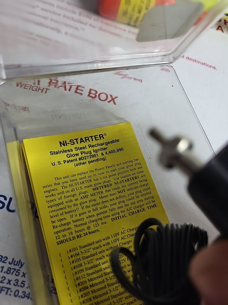 RC MCDANIEL/SONIC-TRONICS NI-STARTER Model 101