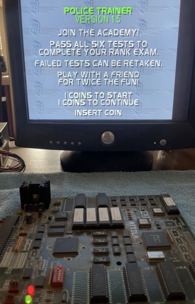 Working Police Trainer Motherboard