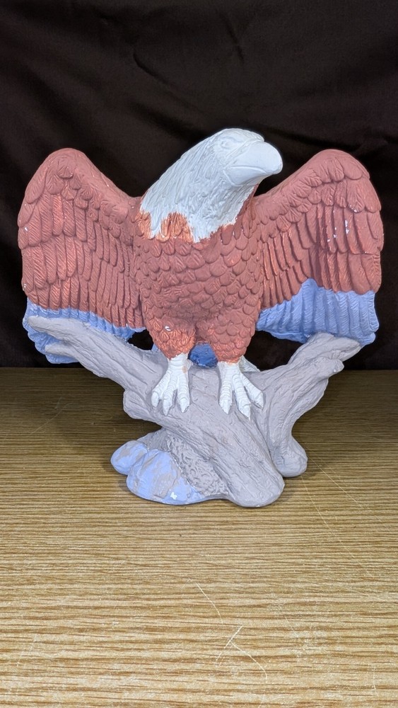 Vintage Hand Painted Eagle