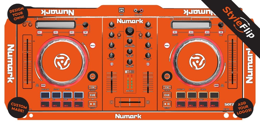 Numark Mixstream Pro 3 | Custom Design | Protective Decal | StyleFlip Skins