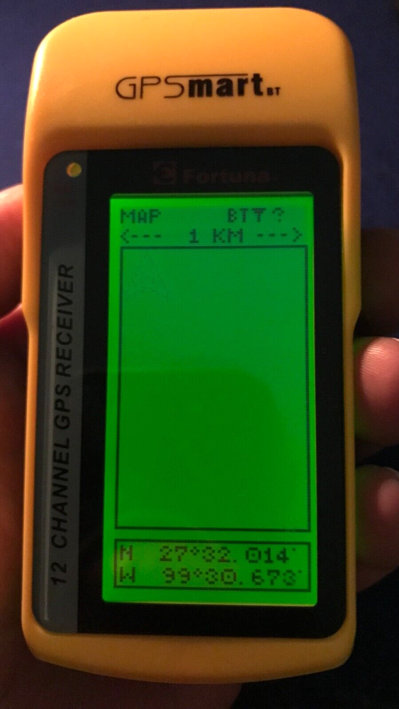 Fortuna GPSmart Handheld GPS Receiver .