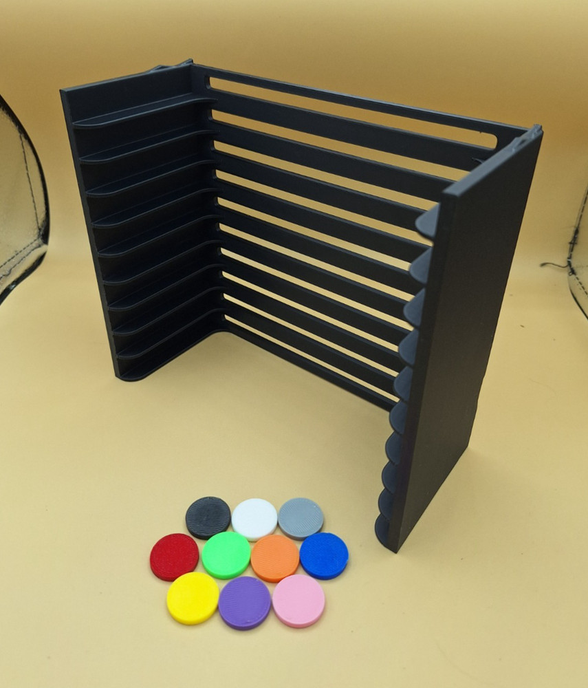 Nintendo Switch Game Case Vertical Stackable Tray 5, 10, or 15 Slots, 3D Printed