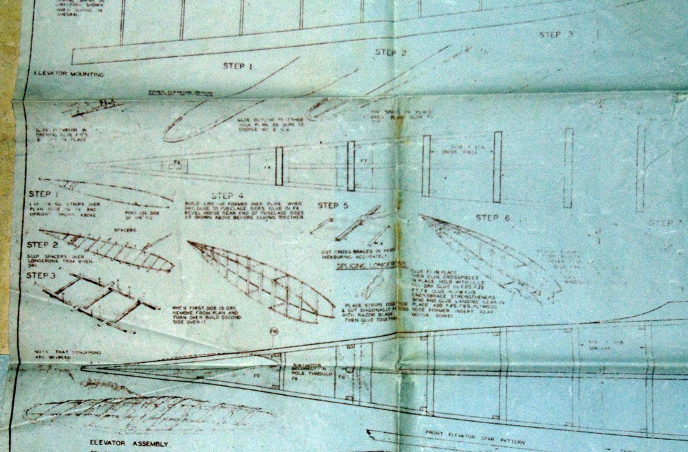 Carl Goldberg 1940 Comet Gull Model Airplane Plans
