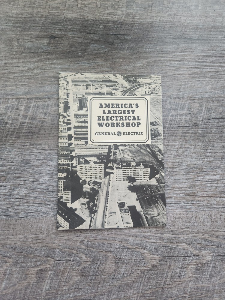 General Electric Brochure, 1937, PB